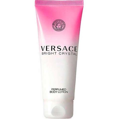 versace bright crystal body lotion 100ml|Versace body lotion women.